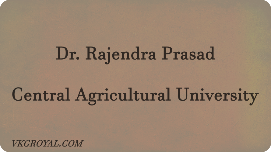 Dr. Rajendra Prasad Central Agricultural University (RPCAU) Result and admit card Latest Updates rpcau.ac.in Check RPCAU Result Release Date, admit card, Merit List Here