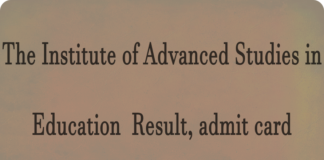 Institute of Advanced Studies in Education (IASE Deemed University) Result and admit card Latest Updates iaseuniversity.org.in Check IASE Deemed University Result Release Date, admit card, Merit List Here