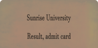 Sunrise University Result and admit card Latest Updates www.sunriseuniversity.in Check Sunrise University Result Release Date, admit card, Merit List Here